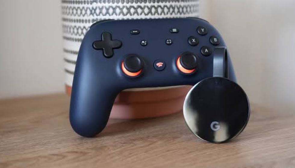 Google Stadia library with the new family sharing feature