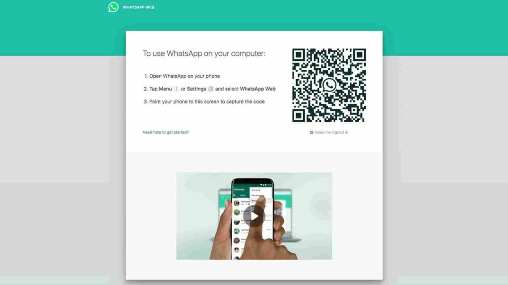 WhatsApp Web Scan 