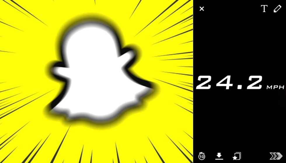 Snapchat removes its “SPEED” filter due to some law issues