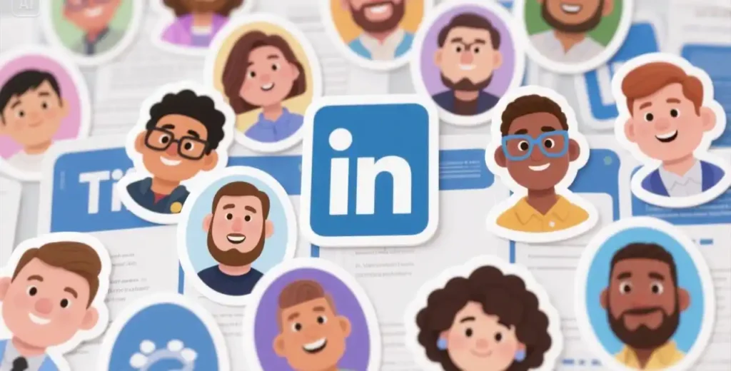 Linkedin gallery stickers