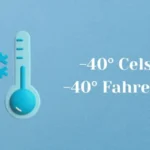 Which Is Colder: Minus 40°C or Minus 40°F?
